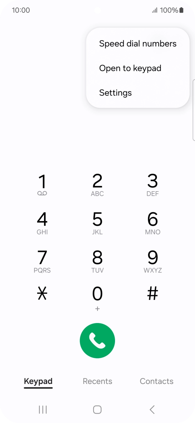 Press Settings. Press Settings.
