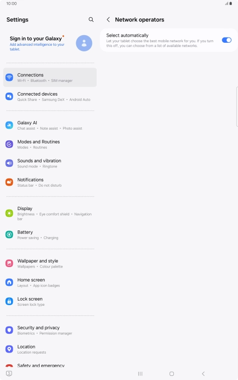 Press the indicator next to Press the indicator next to