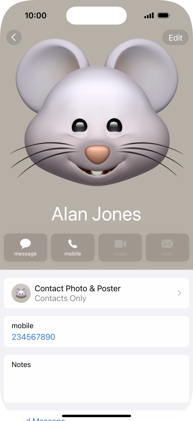 Slide your finger upwards starting from the bottom of the screen to return to the home screen.