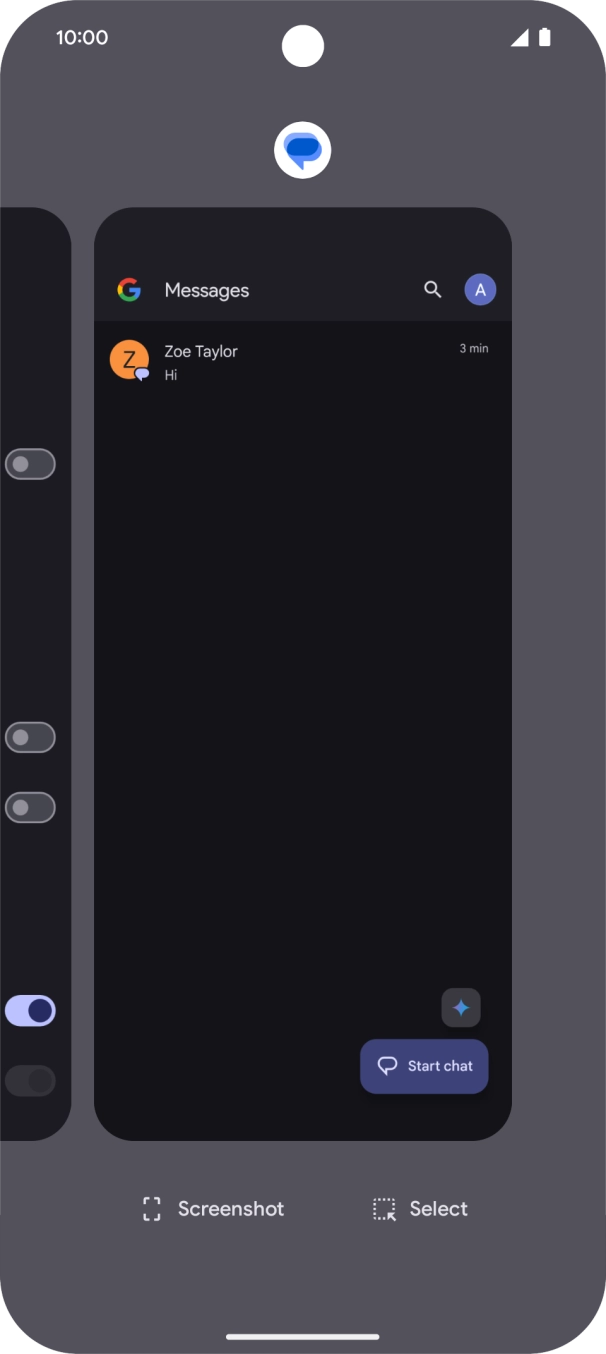 To end one running application, slide your finger upwards on the required application. To end one running application, slide your finger upwards on the required application.