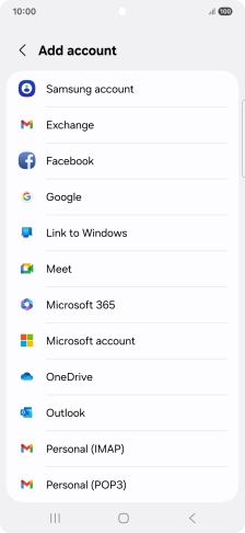 Press Google.