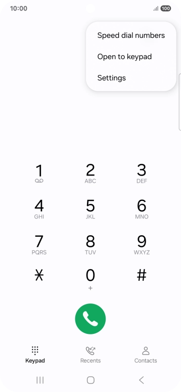 Press Settings. Press Settings.
