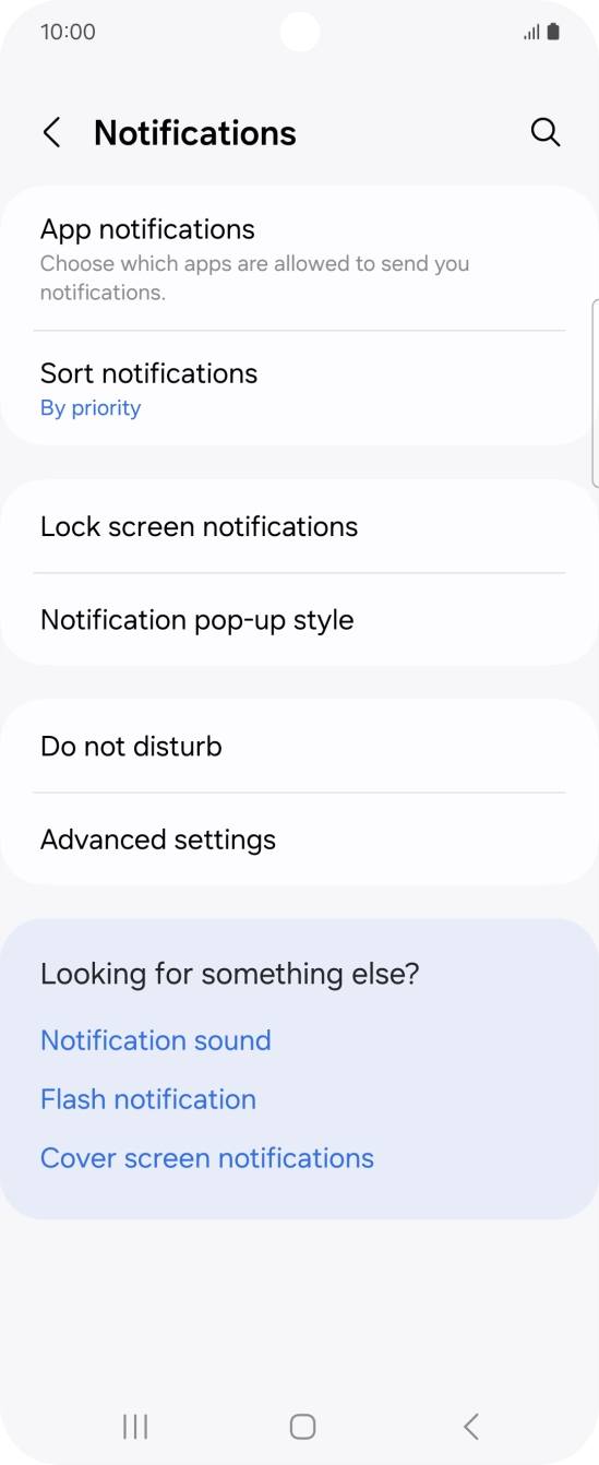 Press App notifications. Press App notifications.