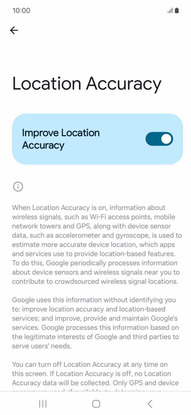 If you press the indicator next to If you press the indicator next to