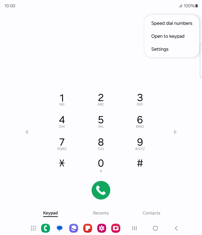 Press Settings. Press Settings.
