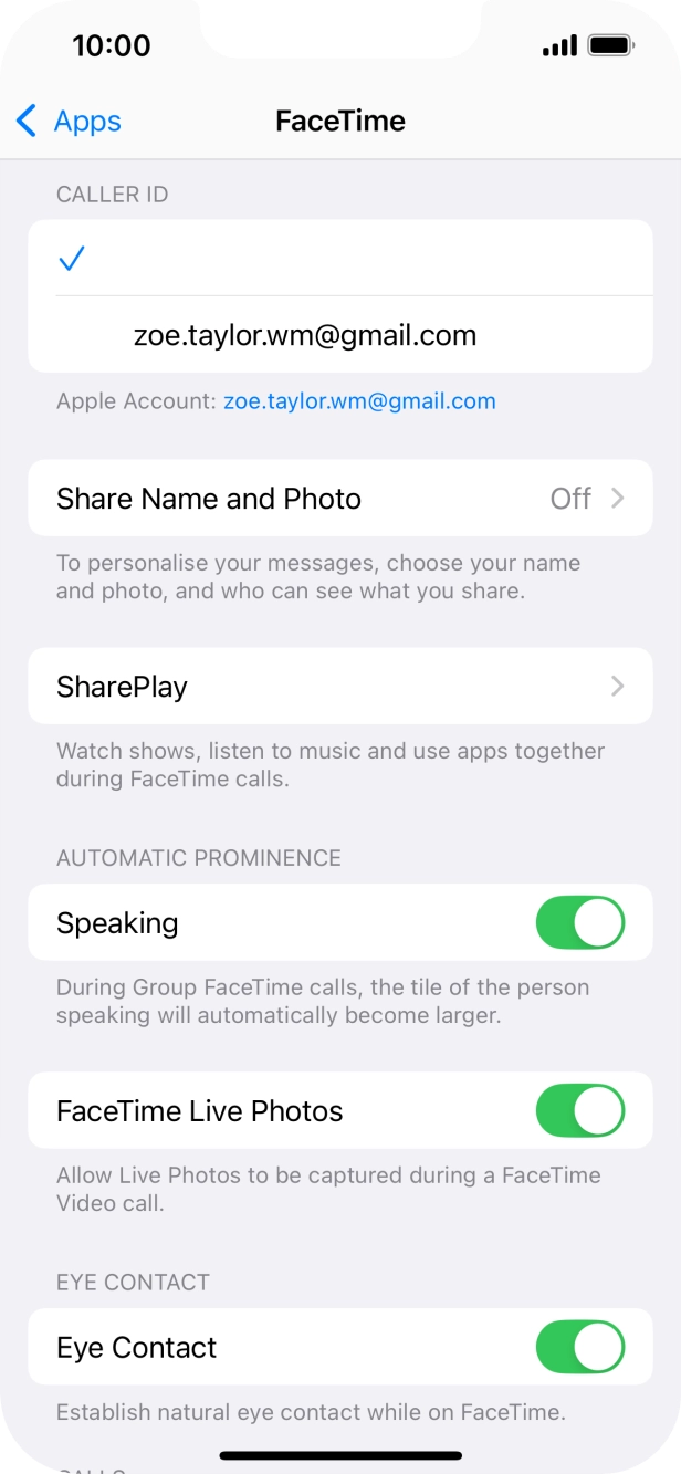 Press the required setting below Press the required setting below
