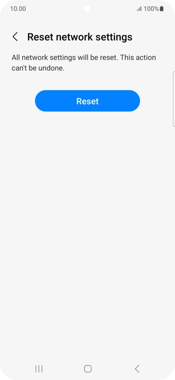 Press Reset.