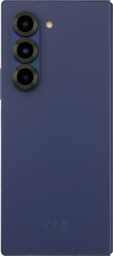 Image 3: Samsung Galaxy Z Fold6 in MidnightBlue Back