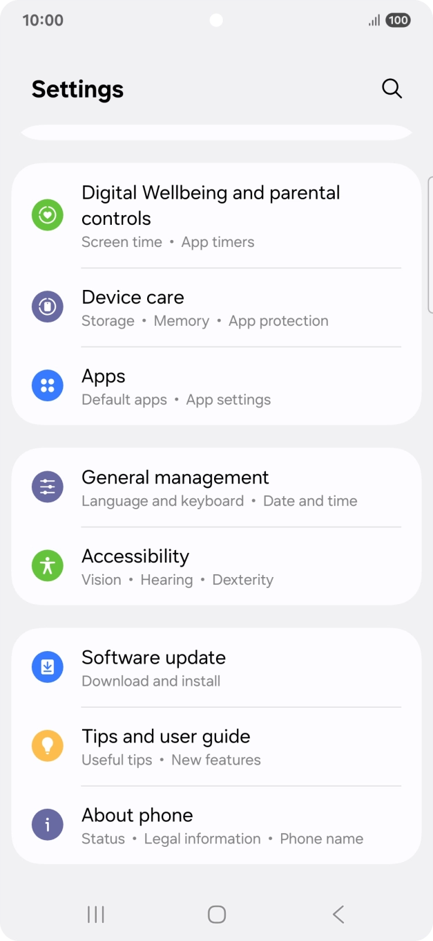 Press General management.
