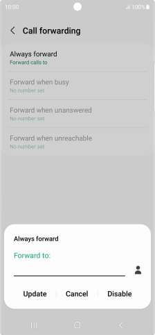 Press Disable.