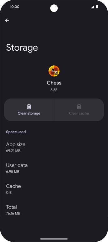 Slide your finger upwards starting from the bottom of the screen to return to the home screen.