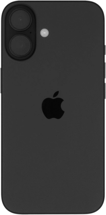 Image 2: Back view of the Apple iPhone 16