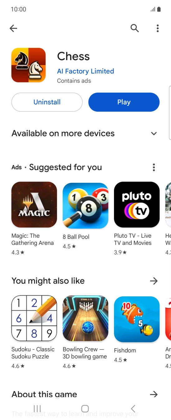 Press the Home key to return to the home screen. Press the Home key to return to the home screen.