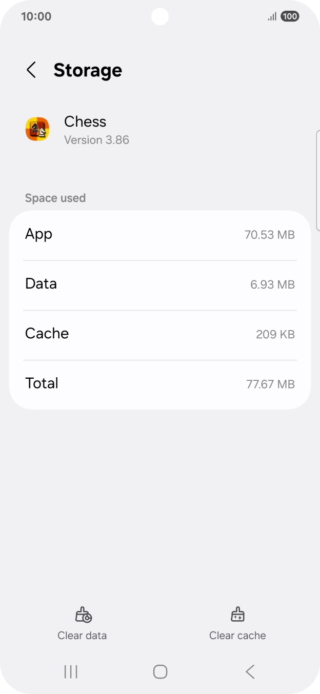 Press Clear cache. Press Clear cache.