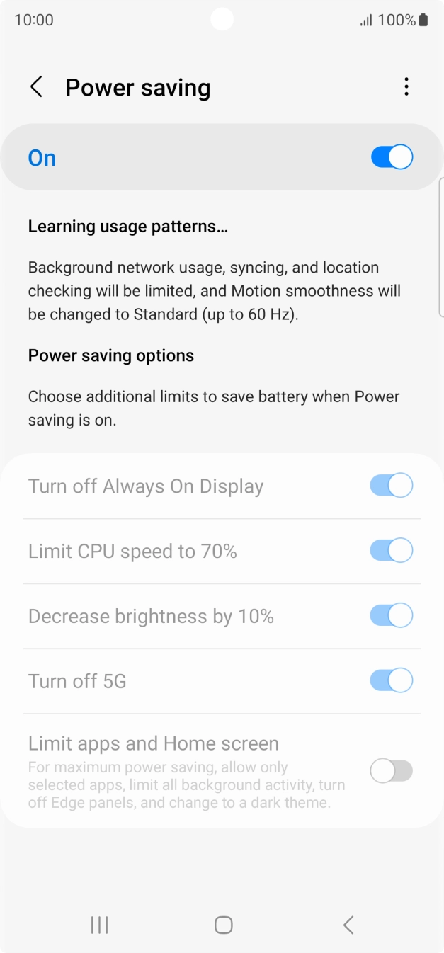 Press the Home key to return to the home screen. Press the Home key to return to the home screen.