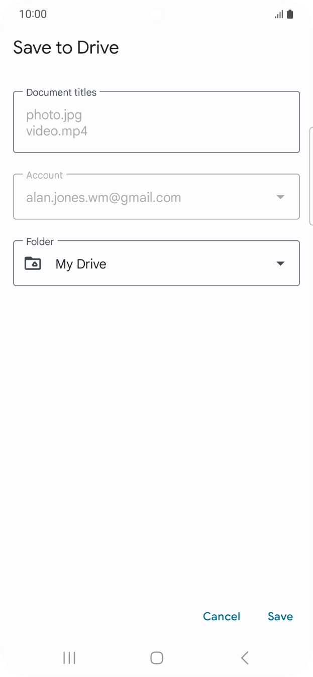 Press the field below Press the field below