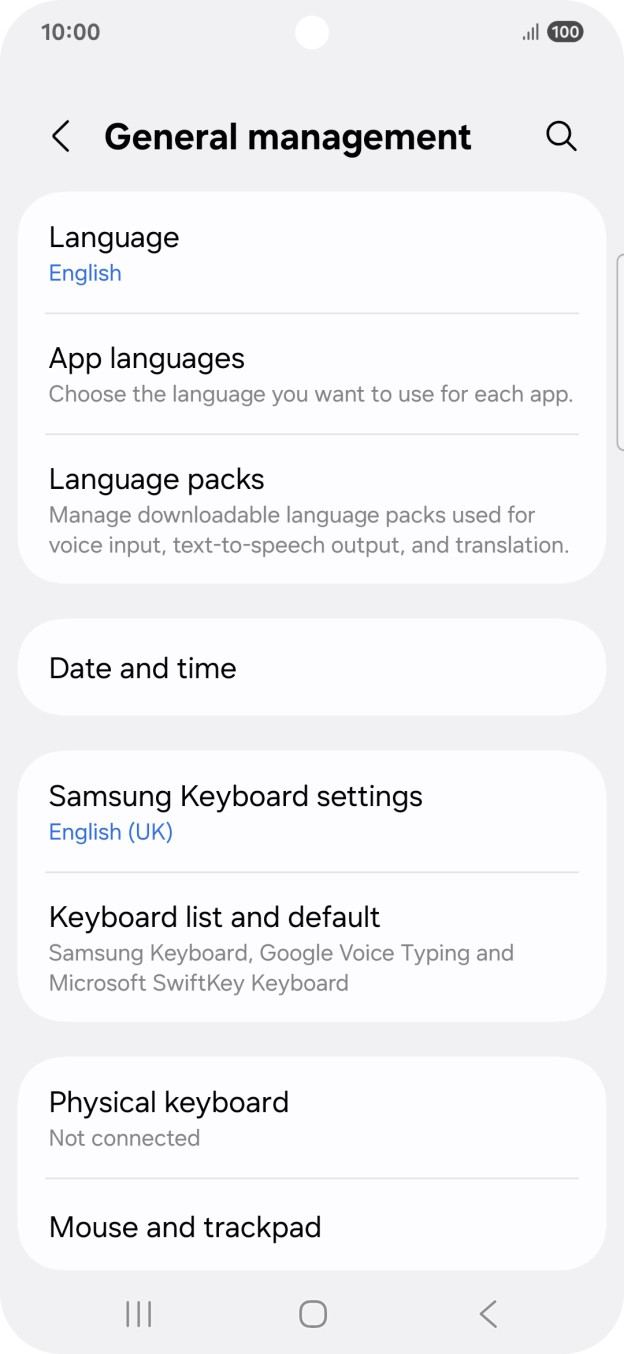Press Date and time.