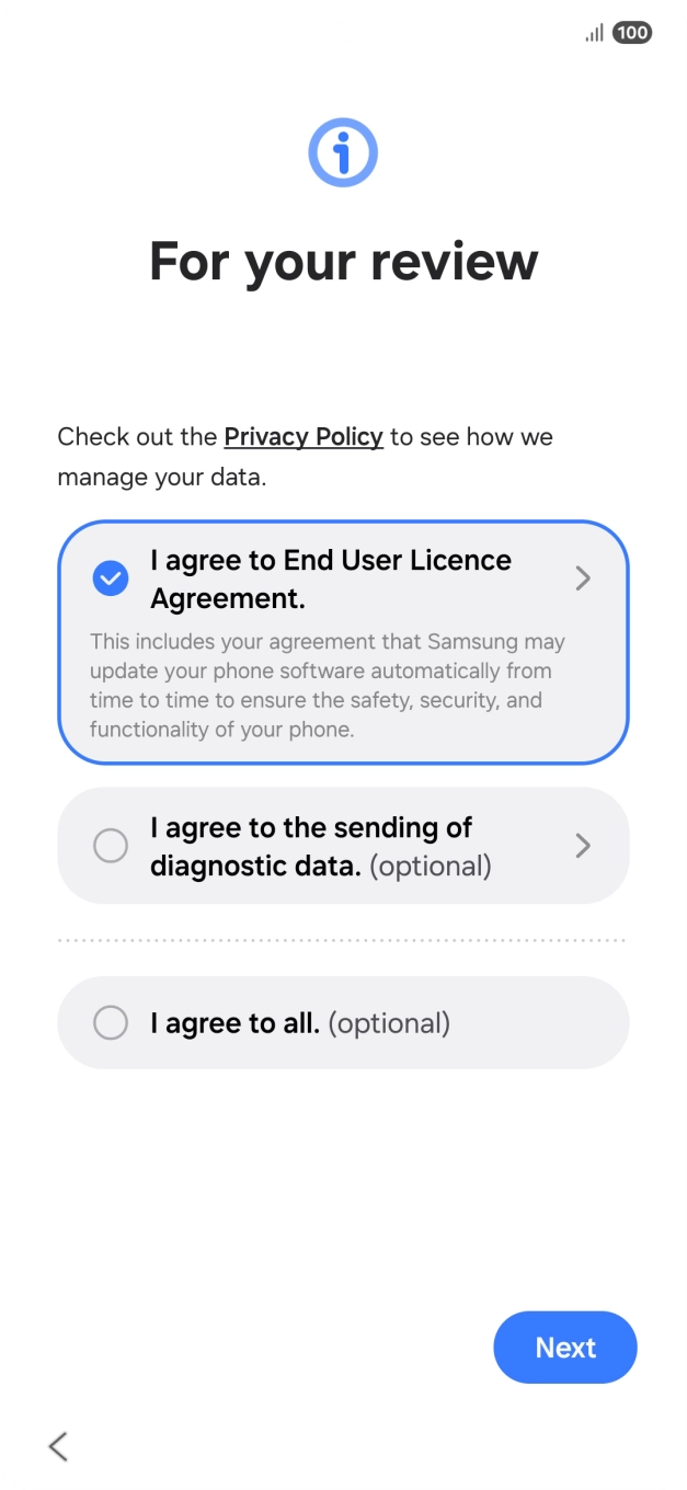 Press Next. Press Next.
