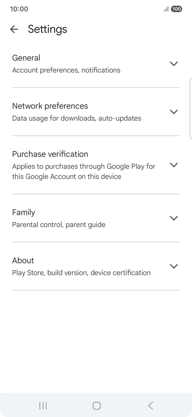 Press Network preferences.