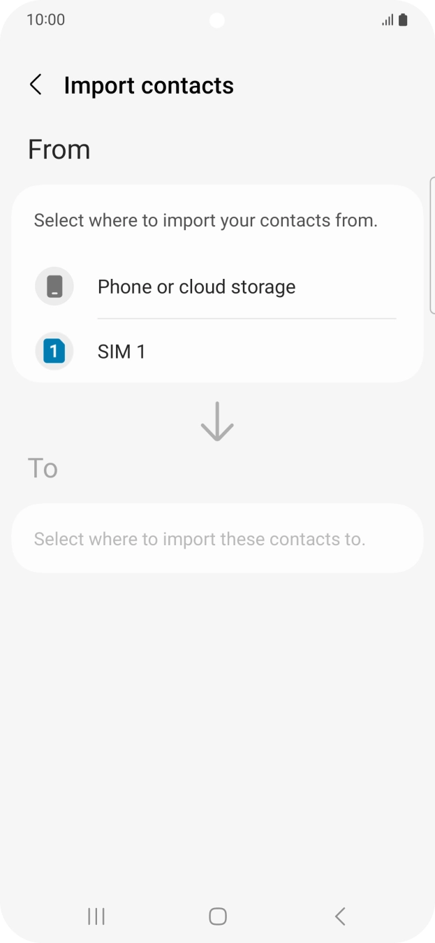 Press the name of your SIM.