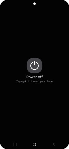 Press Power off.