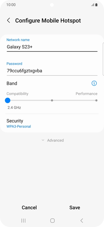 Press the field below Press the field below