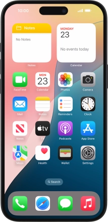 Image 1: Front view of the Apple iPhone 16 Plus