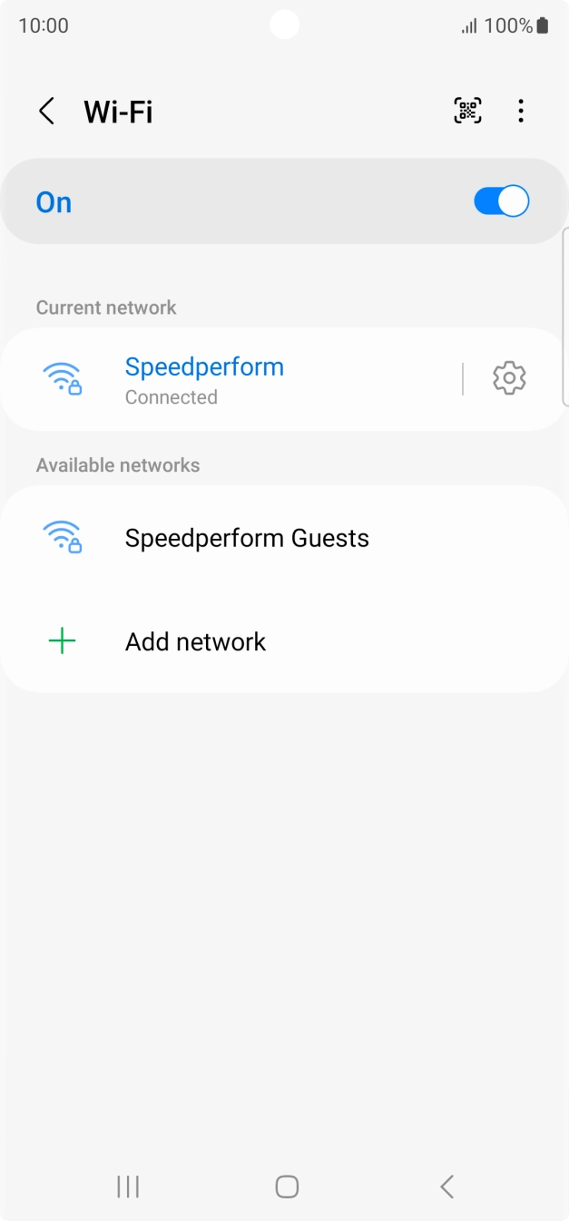 Press the Home key to return to the home screen. Press the Home key to return to the home screen.