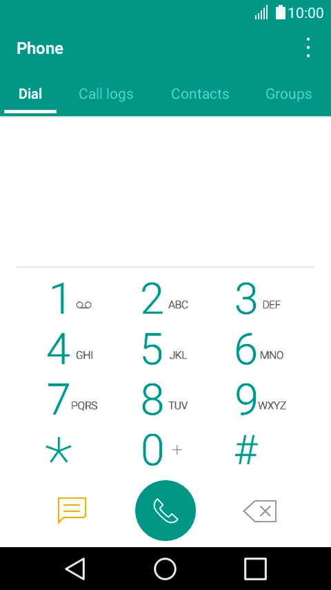 Press Dial. Press Dial.