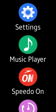 Press Music Player.