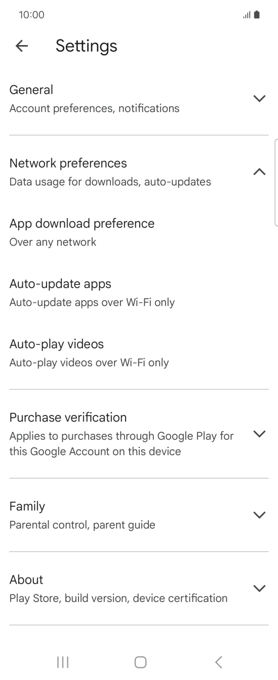 Press Auto-update apps. Press Auto-update apps.