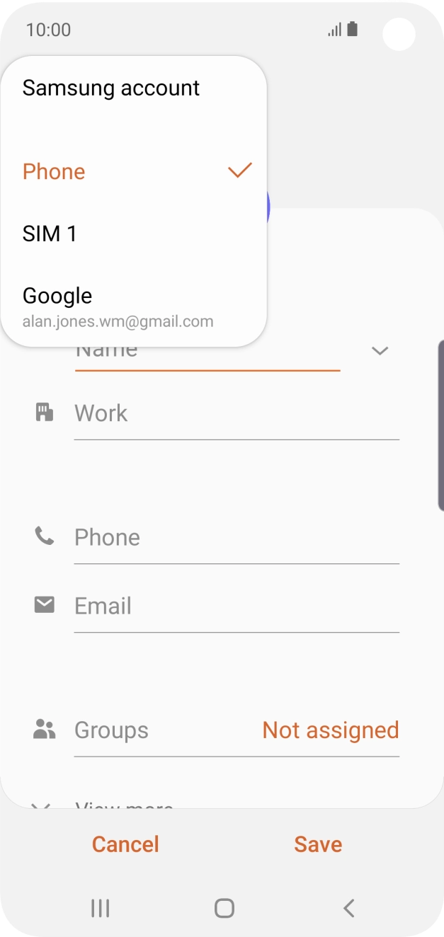 Press Phone. Press Phone.