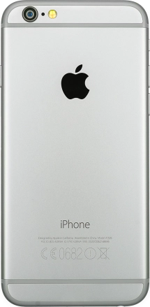 Image 2: Back view of the Apple iPhone 6