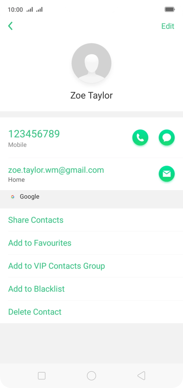 Press the required number. Press the required number.
