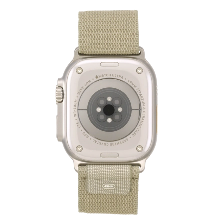 Image 2: Back view of the Apple Watch Ultra 2
