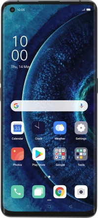Image 1: Front view of the OPPO Find X2 Pro