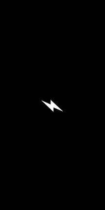 When the battery charging icon is displayed, the battery is charging.