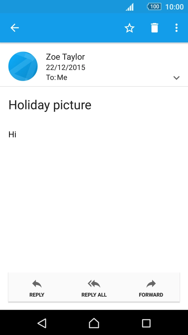Press REPLY.