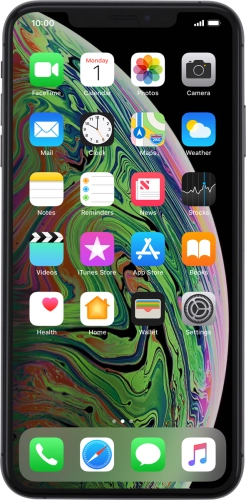 Image 1: Apple iPhone Xs Max in Black Large product image