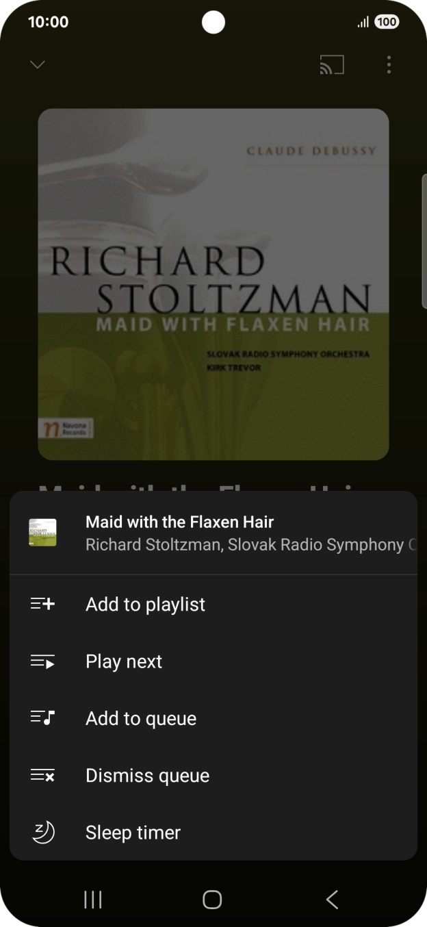 Press the add icon.