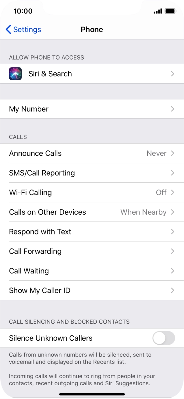 Press Announce Calls. Press Announce Calls.