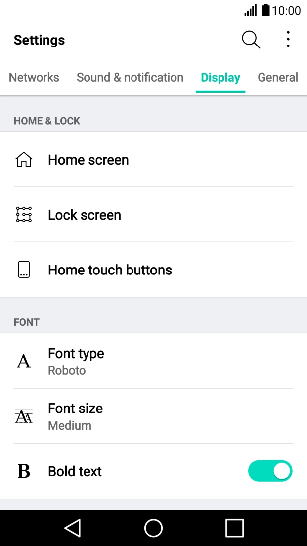 Press Lock screen. Press Lock screen.