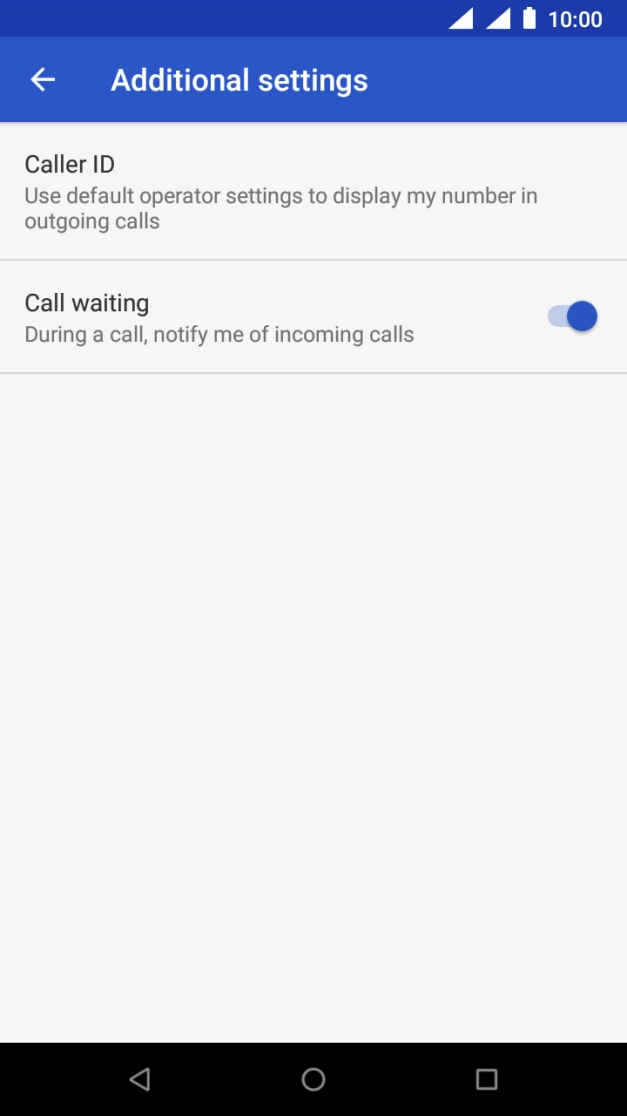 Press Caller ID. Press Caller ID.