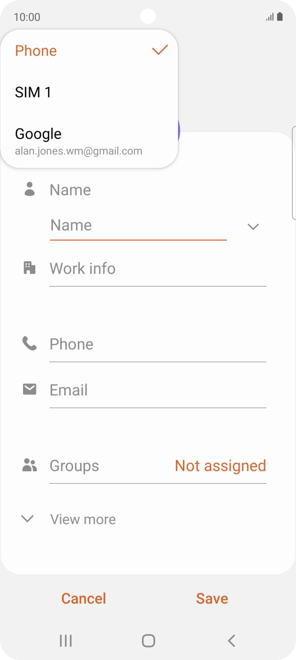 Press Phone.