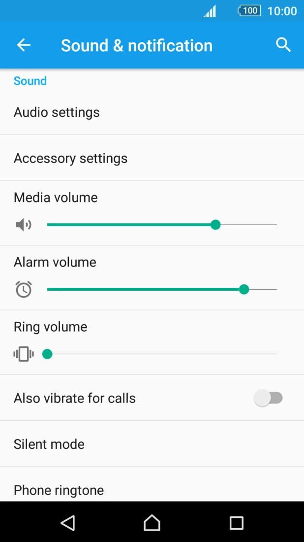 Press Phone ringtone.