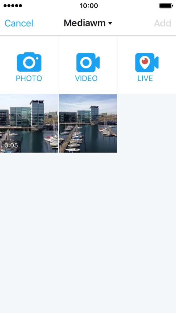 Press the required picture. Press the required picture.