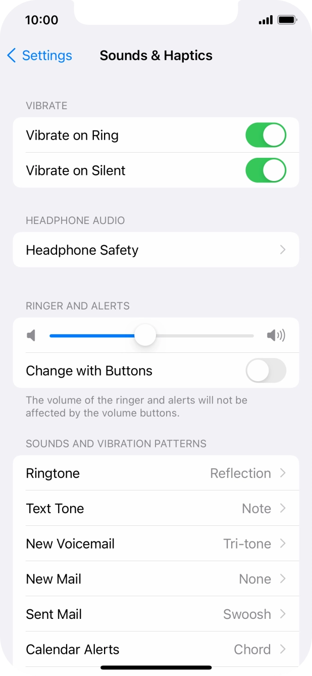 Press Ringtone.