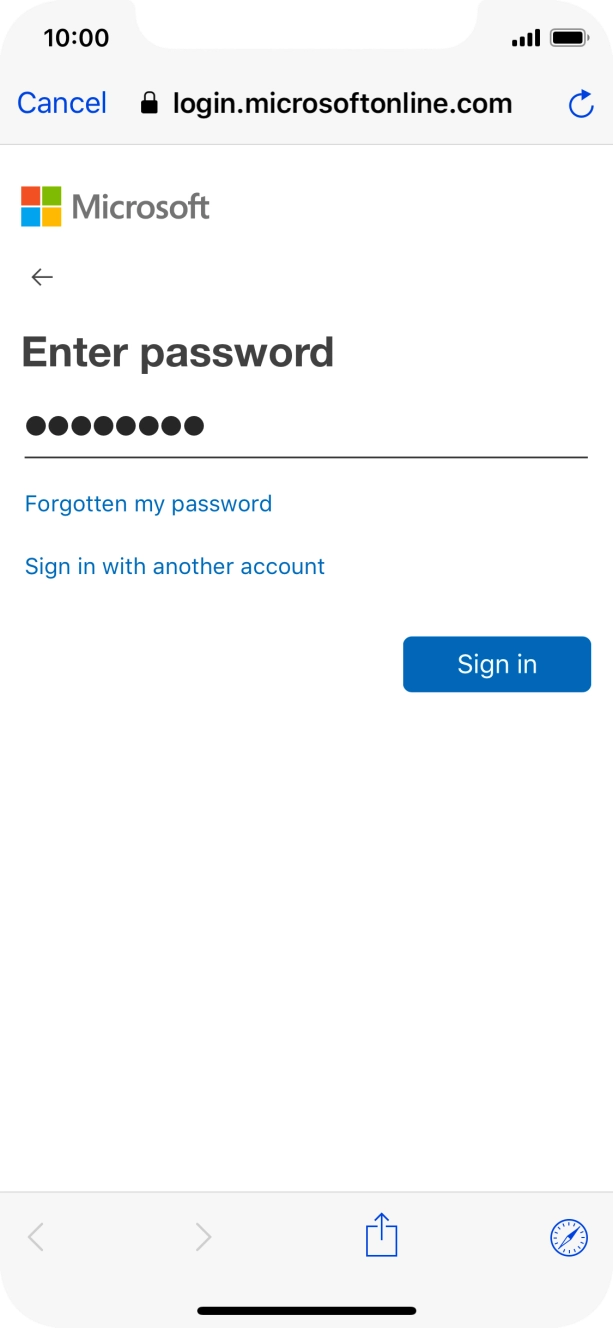 Press Sign in. Press Sign in.