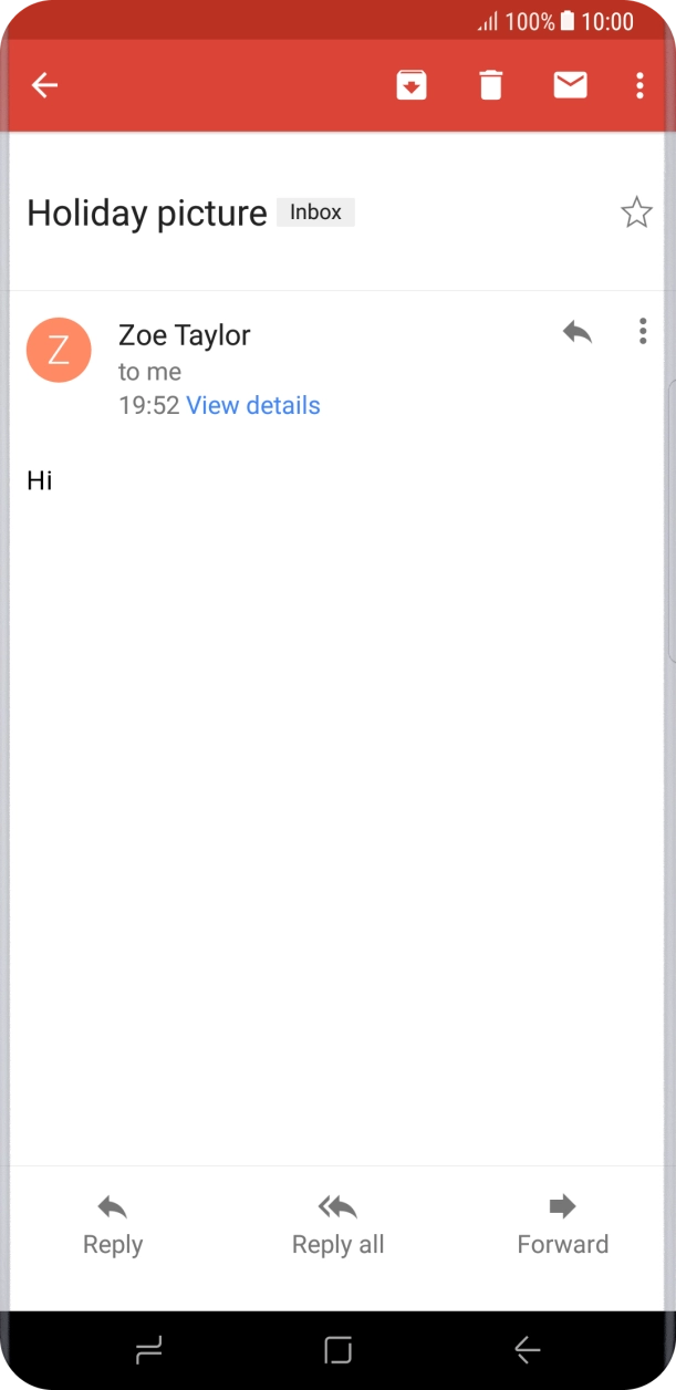 Press Reply.