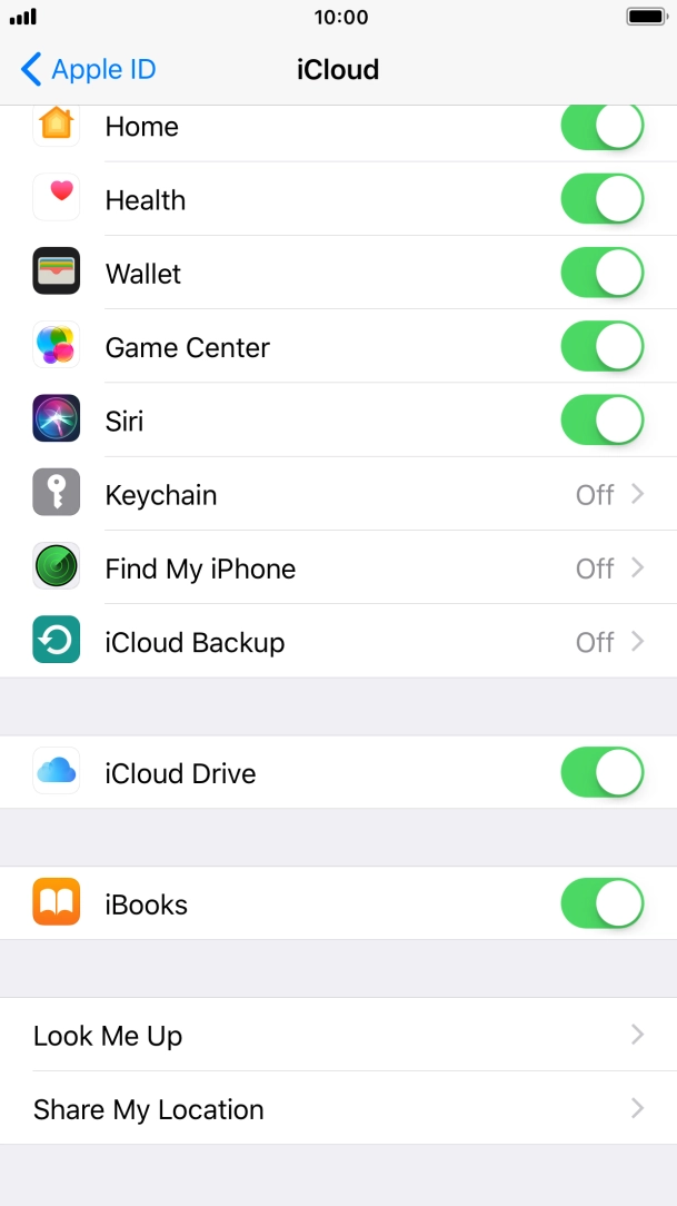 Press Find My iPhone. Press Find My iPhone.